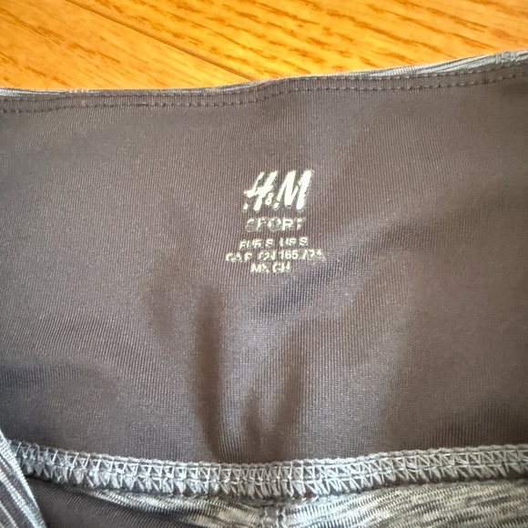 H&M Sports High-Rise Blue Performance Leggings — Size M - Picture 3 of 3